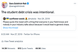 The Student Debt Crisis Was Intentional