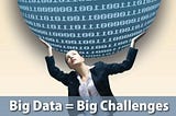 Big Data = Big Challenges