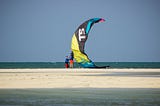 Kitesurfing in Qatar