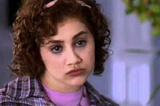Tai from Clueless gives Cher a dirty look.