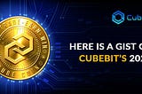 A look into Cubebit’s 2020
