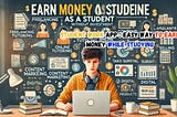 Student Work App : Easy Way to Earn Money While Studying