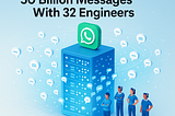 How WhatsApp Handled 50 Billion Messages a Day With Just 32 Engineers