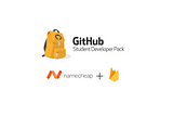 How I got free domain with GitHub Student Developer Pack and how I connected It with Firebase