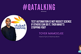#QATALKING — Toyer Mamoojee