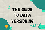 The Guide to Data Versioning