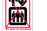 ¿Por qué no debe usar el ascensor para evacuar en cualquier tipo de emergencia?