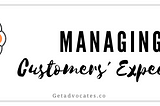 Managing Customers’ Expectation