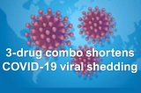 Phase 2 study shows 3-drug combo shortens COVID-19 viral shedding