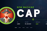 Banner of Cap — Hack The Box