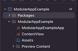 How to start with a Microapps architecture on iOS