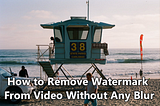 How to Remove Watermark From Video Without Any Blur [Picks 2022]