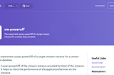 VMware VM PowerOff Experiment for LitmusChaos