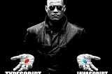 Typescript is the red pill (though its logo is blue)