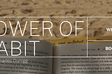 The Power of Habit | Book Notes