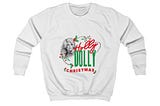 Kids Holly Dolly Christmas Sweatshirt, Kids Dolly Parton Sweatshirt, Kids Holiday Sweatshirt, Holiday Crewneck, Mommy and Me Sweatshirt