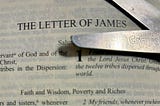 Scissors over the book of James