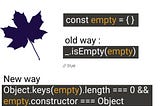 How to check if an object is empty or not