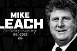 Mike Leach RIP 1961–2022