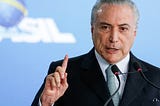 O que nos une? Fora Temer!