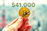 Bitcoin targeting at $41,000 prancing two bullish bounce back