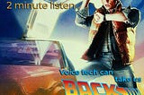 Voice tech is taking us back to the future!
