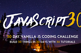 Day One: JavaScript30