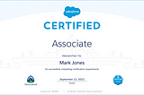My Thoughts on the New Salesforce Certified Associate Examination