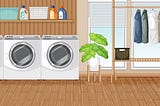 Tips for Creating a Minimalist Laundry Room in a Narrow House