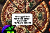 PEPEMO: Trading $PEPEMO Meme Tokens for Pizzas