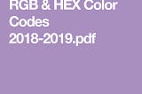 HTML Hex Color Codes: From Basics to Advanced