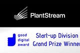 PlantStream Wins the Digital Agency’s “Good Digital Award” in the Start-Up Division