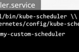 Multiple Schedulers in Kubernetes