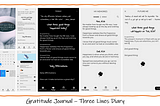 Gratitude Journal — Three Lines Diary