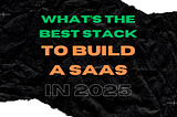 Yes, here’s the best way to build a SaaS or micro-SaaS