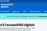 Il sito tematico di AgID dedicato all’accessibilità digitale
