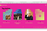 Screenshot of Spotify Wrapped interface.
