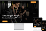 UI / UX Case Study — Fitness & Health Website “ FitLife Hub “