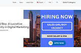 Digital Marketing Career Opportunities for Sales Girls/Boys in Dubai