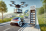Empowering Electric Vehicle Journeys: The Critical Role of Drones in On-the-Move Battery Delivery