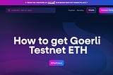 NFTonPulse NFT Marketplace BETA: How to Access it with Goerli Testnet ETH
