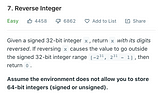 Solving Reverse Integer Algorithm