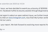 $25K Instagram Almost XSS Filter Link — Facebook Bug Bounty
