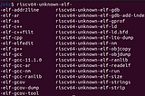 RISC-V LLVM setup in Ubuntu