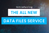 Large Data Apps With Anvil’s Data Files Service