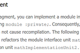 Are C++ modules there yet?