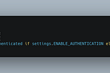 Code sample