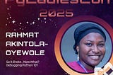 PyLadiesCon 2025 Volunteer Reflection