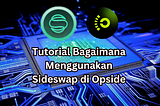 Tutorial Bagaimana Menggunakan Sideswap di Opside