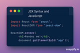 Hello there!👋 Yay! I'm back with a New Post. This post is about JSX. 📝